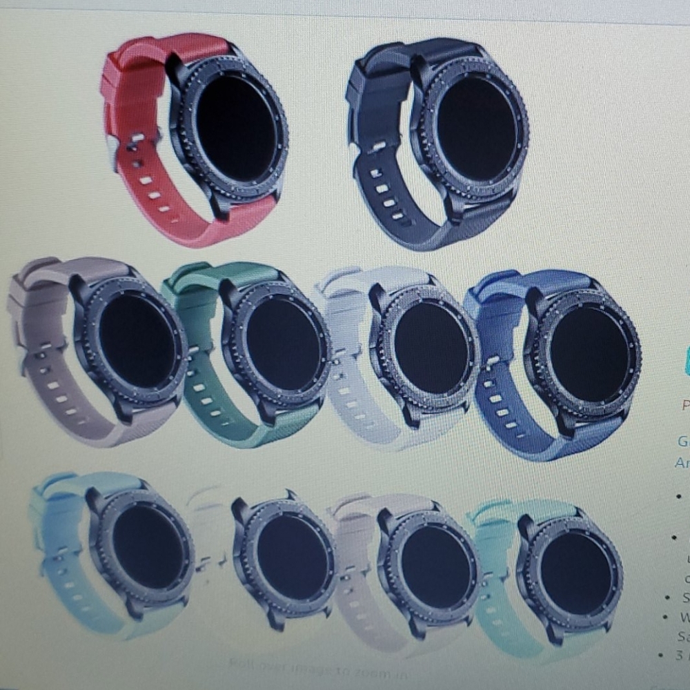 Samsung gear so replacement band 10 pack